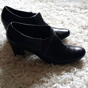 Chocolate Brown booties.